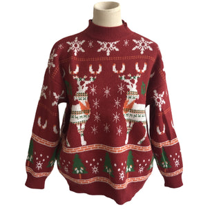 Christmas Rentier Damen Sweatshirt Pullover für schöne Festtage