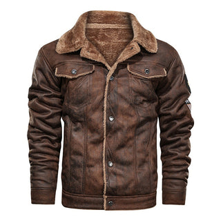 Warme Herren Piloten Jacke
