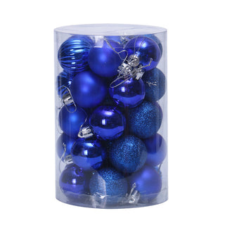 34 Christmas balls with a diameter of 4 cm