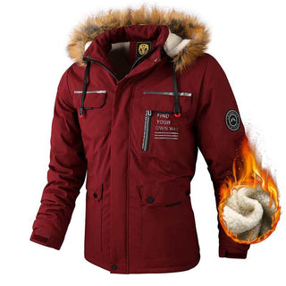 Herren-Kapuzen Jacke für Herbst & Winter, Winddicht Herren Jacke Darkonia.de