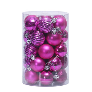 34 Christmas balls with a diameter of 4 cm