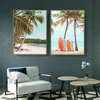 Simple Canvas Painting Without Frame – Modern Wall Decoration for Living Room