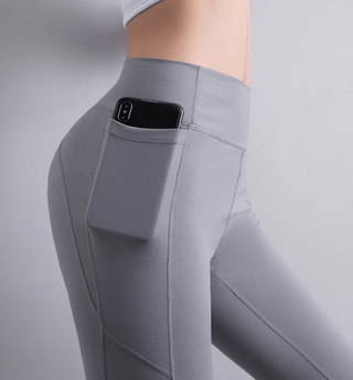 High waist fitness leggings with pockets