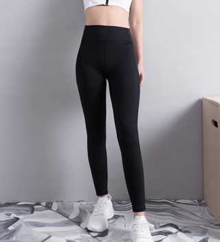 High waist fitness leggings with pockets