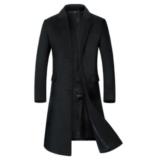 Eleganter Herren Wollmantel Herren Mantel Darkonia.de