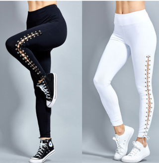 Stretchy Zerrissene Leggings Leggings Darkonia.de