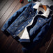 Dark blue plus velvet