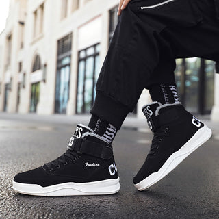 Herren High Top Sneaker mit Baumwolle Herren Schuhe