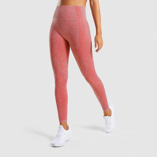 Seamless jacquard gym leggings