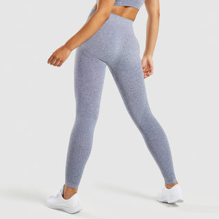 Seamless jacquard gym leggings