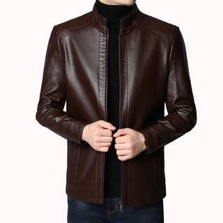 Herren Leder Jacke