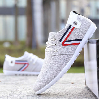 Graue Elegante Freizeit Schuhe für den Alltag & Businesstage, jetzt bestellen bei Darkonia.de