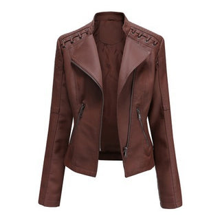 women's motorcycle leather jacket