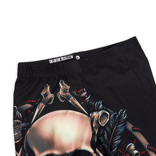 Skull leggings for women