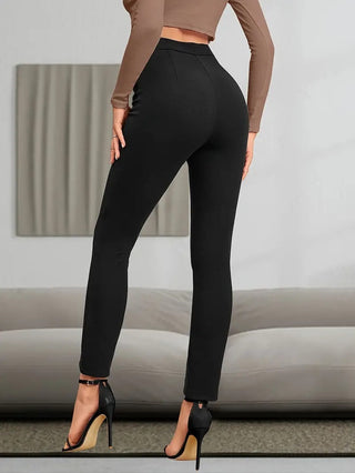 High Waist Casual Slim Fit Breathable Leggings