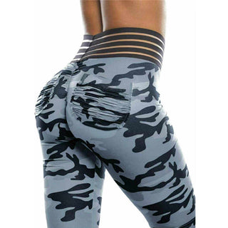 High Waist Camo Leggings, jetzt bestellen bei Darkonia.de