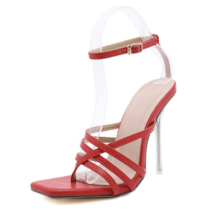 Kristall Stiletto-Sandalen High-Heel, Darkonia.de