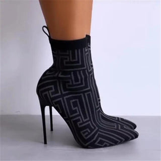 Modische Knöchel Stiefel Heel´s für Damen Damen Schuhe