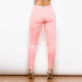 Pinke Rosa Melody Leggings Hose, jetzt bestellen bei Darkonia.de