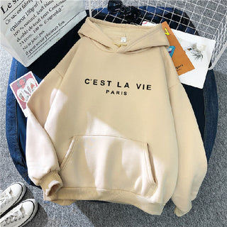 "Cest la vie" Damen Hoodie