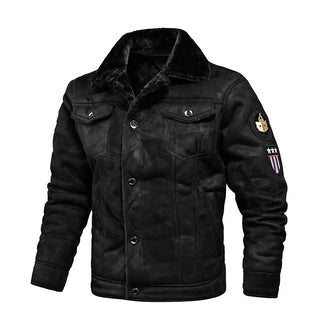 Warme Herren Piloten Jacke