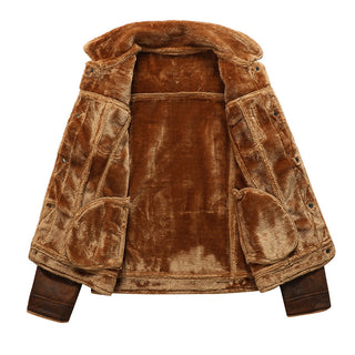 Warme Herren Piloten Jacke