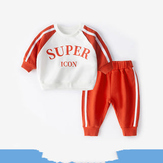 Roter 2-Teiliges Kinder Sport Outfit Set, jetzt bestellen bei Darkonia.de