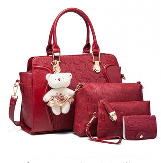 4-Teiliges Damen Handtaschen Set