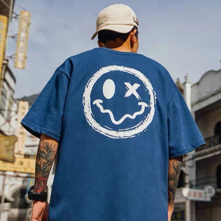 Smiley T-Shirt kurzarm für Männer