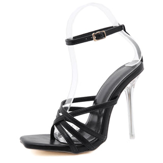 Kristall Stiletto-Sandalen High-Heel, Darkonia.de