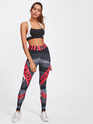 Printed GYM leggings