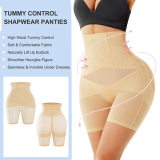 Tummy control pants with high waist