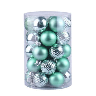 34 Christmas balls with a diameter of 4 cm