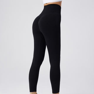 Seamless high waist yoga leggings for women