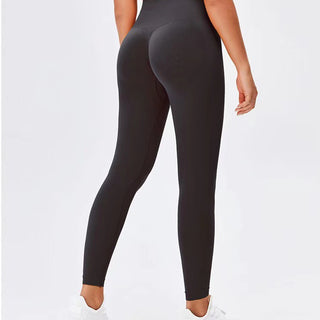 Seamless high waist yoga leggings for women