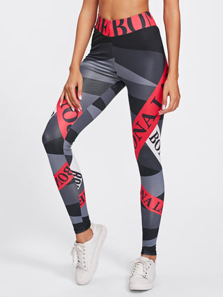 Printed GYM leggings