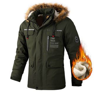 Herren-Kapuzen Jacke für Herbst & Winter, Winddicht Herren Jacke Darkonia.de