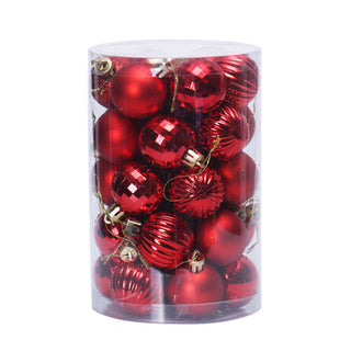 34 Christmas balls with a diameter of 4 cm