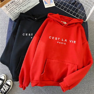 "Cest la vie" Damen Hoodie