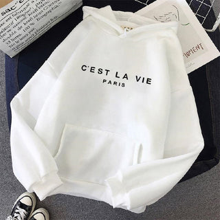 "Cest la vie" Damen Hoodie