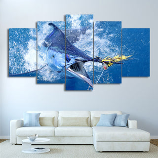 Living Room Mural – Rectangular Animal Painting in Modern Chinese Style