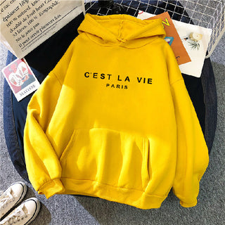 "Cest la vie" Damen Hoodie