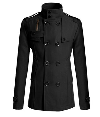 Herren-Trenchcoat Mantel aus Wolle Herren Mantel Darkonia.de