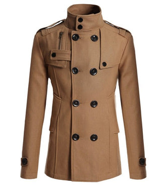 Herren-Trenchcoat Mantel aus Wolle Herren Mantel Darkonia.de