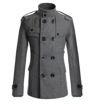 Herren-Trenchcoat Mantel aus Wolle Herren Mantel Darkonia.de