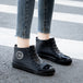 839 Black Single Layered Shoes