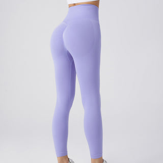 Seamless high waist yoga leggings for women