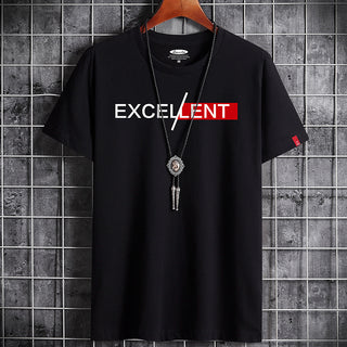 Cotton summer men's short sleeve t-shirt