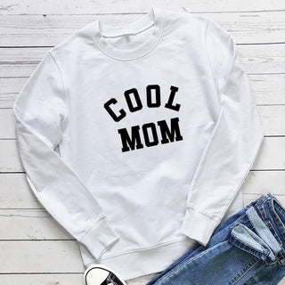 "Cool MOM" Langarmpullover, Sweatshirt Damen Pullover Darkonia.de