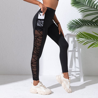 Yoga Fitness Leggings mit Tasche